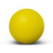 A bright yellow Hi-Bounce Ball featuring a smooth, round surface and a subtle shadow beneath it. A bright yellow Hi-Bounce Ball featuring a smooth, round surface and a subtle shadow beneath it.