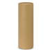 A drink bottle in a natural brown cardboard sleeve, featuring a circular design and a smooth surface. It has a logo. A drink bottle in a natural brown cardboard sleeve, featuring a circular design and a smooth surface. It has a logo.