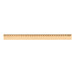 A 30cm wooden ruler with a natural finish and measurement markings along its length, featuring a logo. A 30cm wooden ruler with a natural finish and measurement markings along its length, featuring a logo.