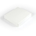 A plain white box designed for packaging the Arc Round Wireless Charger. A plain white box designed for packaging the Arc Round Wireless Charger.