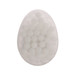 An egg-shaped container filled with sugar-free breath mints.