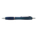 A Viva Transparent Pen with a sleek blue design and silver accents.
