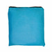 A blue Pronto Drawstring Backpack is displayed, featuring a simple design with a black zipper at the top.