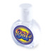 A bottle of Fresh Gel Hand Sanitiser with a colorful label and a flip-top cap, containing 35ml of clear gel.