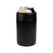 A drink bottle cooler in matte black, designed to fit standard-sized cans. It features a simple and sleek design. A drink bottle cooler in matte black, designed to fit standard-sized cans. It features a simple and sleek design.