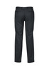 Mens cool stretch adjustable waist pants in dark grey, featuring a classic straight fit and back pockets, with branding. Mens cool stretch adjustable waist pants in dark grey, featuring a classic straight fit and back pockets, with branding.