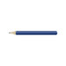 A HB Mini Pencil with a blue casing and a sharpened grey lead tip.