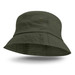 A green Bondi Bucket Hat featuring a wide brim and ventilation eyelets. A green Bondi Bucket Hat featuring a wide brim and ventilation eyelets.
