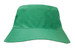 A green breathable poly twill infants bucket hat with a wide brim and no visible logos. A green breathable poly twill infants bucket hat with a wide brim and no visible logos.