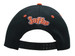 A black cap featuring orange detailing and a logo on the back. Includes a snapback closure for adjustment. A black cap featuring orange detailing and a logo on the back. Includes a snapback closure for adjustment.