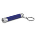 A Titan Torch Key Ring in a blue finish with a silver-colored end, featuring a keychain attachment.