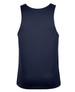A royal blue singlet with a textured jacquard design and no visible logos or branding.