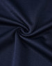 A fabric swirl in a deep navy colour, showcasing a soft poly/cotton blend. Ideal for polo shirts.