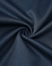 A close-up of navy fabric, featuring a smooth, textured surface with a subtle sheen.