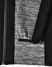 A black and grey AIWX Workwear Jacket featuring a zip closure and a textured fabric design.