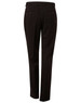 Men's black polyviscose stretch pants with a tailored fit, featuring back pockets and a logo.