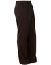 Brown men's chino pants featuring a straight leg design and a logo on the waistband.