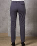 Ladies' Boston Chino Pants in grey, featuring a slim fit and a single back pocket. The pants have a stylish, minimalist design.