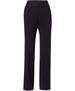Women's utility pants in dark navy, featuring a flexi waist and made from poly/viscose stretch fabric.