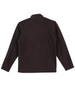 A brown polar fleece jacket featuring a full zip and long sleeves, with a collar and a logo.
