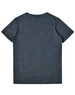 A men's cool heather short-sleeve tee in a dark grey hue, featuring a smooth, soft texture and a logo.