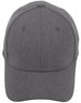 A grey cap with a structured fit and laser-cut ventilation panels. Features a logo on the front.