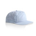 A light blue cap with a curved brim and a logo on the front, featuring a classic six-panel design. A light blue cap with a curved brim and a logo on the front, featuring a classic six-panel design.