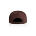 A brown cap, featuring a rear opening and an adjustable strap. It has a logo on the back. A brown cap, featuring a rear opening and an adjustable strap. It has a logo on the back.