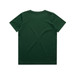 A green kids' staple tee with a plain back design, featuring a logo on the label. A green kids' staple tee with a plain back design, featuring a logo on the label.