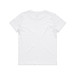 A plain white Kids Staple Tee featuring a simple design. The shirt has a logo on the back. A plain white Kids Staple Tee featuring a simple design. The shirt has a logo on the back.