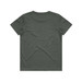 A green youth t-shirt with a classic short-sleeve design and a plain back. It features a logo on the label. A green youth t-shirt with a classic short-sleeve design and a plain back. It features a logo on the label.