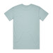 A light blue T-shirt featuring a plain design, with no visible logos or text.