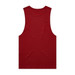 A red singlet tank top with a smooth back design and no visible logos or branding. A red singlet tank top with a smooth back design and no visible logos or branding.
