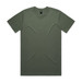 A green Classic Tee, featuring a crew neck and short sleeves, with a subtle logo on the neckline.