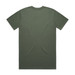 A green Classic Tee t-shirt featuring a plain back design and short sleeves. It has a branding label.