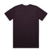 A black Classic Tee, featuring a simple design and short sleeves, with a logo on the back.