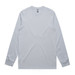 A light grey long sleeve t-shirt featuring a plain design and a small logo on the label.