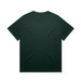 A dark green T-shirt with a relaxed fit and no visible branding on the back.