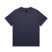 A navy blue Heavy Tee, featuring a classic crew neck and short sleeves. The shirt has a simple design and includes a logo.
