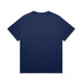 A navy blue Heavy Tee featuring a simple, plain design with a crew neck and short sleeves.