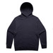 A navy blue hoodie featuring a large front pocket and a hood. The garment has a simple design and includes a logo. A navy blue hoodie featuring a large front pocket and a hood. The garment has a simple design and includes a logo.