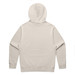A light beige hoodie with a hood, featuring a plain back and no visible branding. A light beige hoodie with a hood, featuring a plain back and no visible branding.