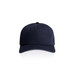 A navy blue Class Five Panel Cap featuring a structured design and a logo on the front. A navy blue Class Five Panel Cap featuring a structured design and a logo on the front.