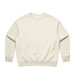 A beige crew jumper with a simple design and a logo on the label. The fabric appears soft and comfortable. A beige crew jumper with a simple design and a logo on the label. The fabric appears soft and comfortable.