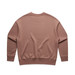 A brown jumper with a classic crew neck and long sleeves, featuring a simple design and a logo. A brown jumper with a classic crew neck and long sleeves, featuring a simple design and a logo.
