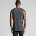 A grey stone wash tank top featuring sleeveless design and a subtle logo on the back. A grey stone wash tank top featuring sleeveless design and a subtle logo on the back.