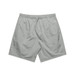 Active training shorts in a light grey shade, featuring an elastic waistband and a drawstring, with a logo. Active training shorts in a light grey shade, featuring an elastic waistband and a drawstring, with a logo.