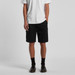 Cargo Walk Shorts in black, featuring side pockets and a drawstring waist. Styled with a plain white t-shirt and black footwear. Cargo Walk Shorts in black, featuring side pockets and a drawstring waist. Styled with a plain white t-shirt and black footwear.