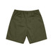 Olive green walk shorts with an elastic waistband and two back pockets. Includes a logo. Olive green walk shorts with an elastic waistband and two back pockets. Includes a logo.