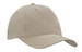 A beige breathable poly twill cap with a curved brim and six-panel structure. Features a logo on the front. A beige breathable poly twill cap with a curved brim and six-panel structure. Features a logo on the front.